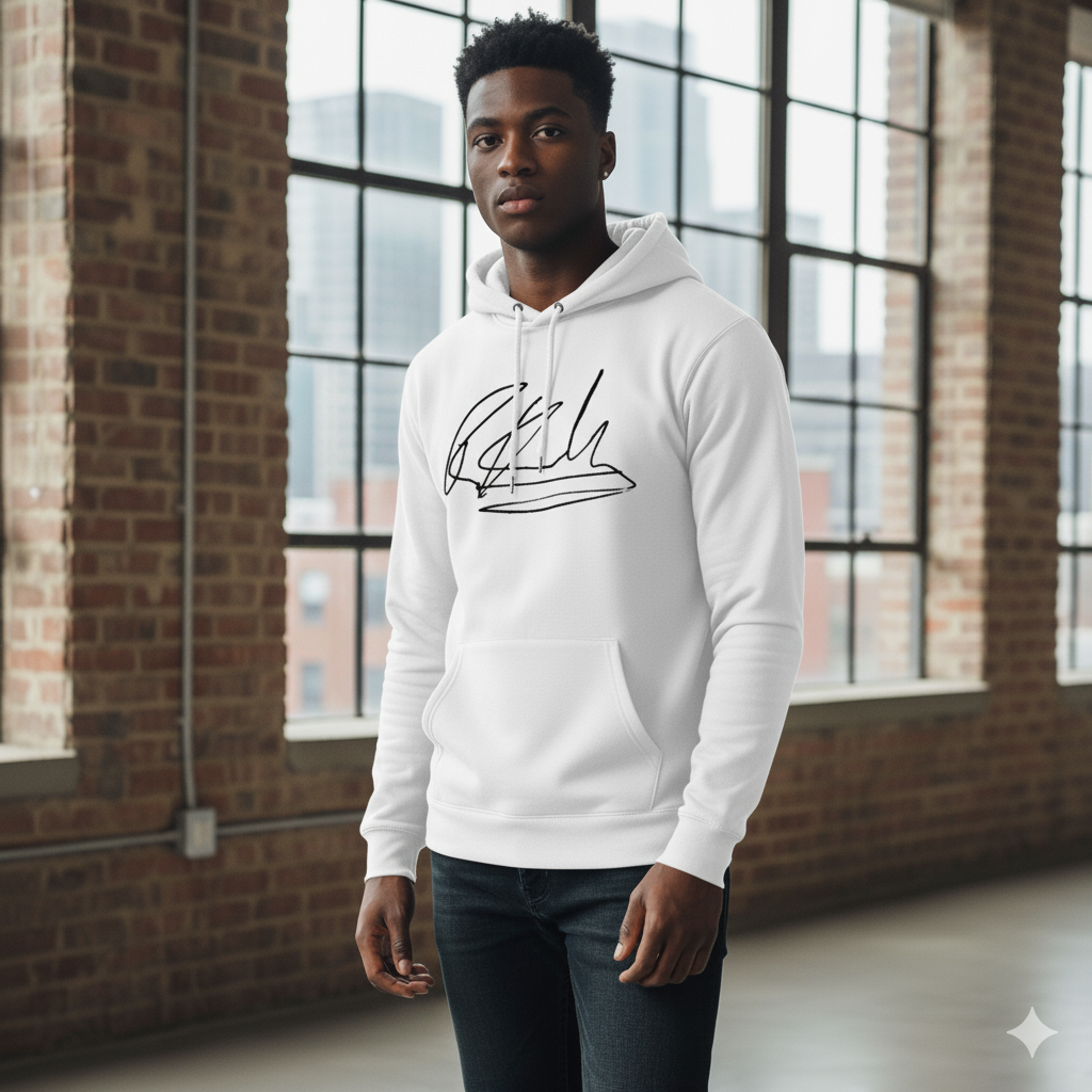 SIGNATURE HOODIE (White)